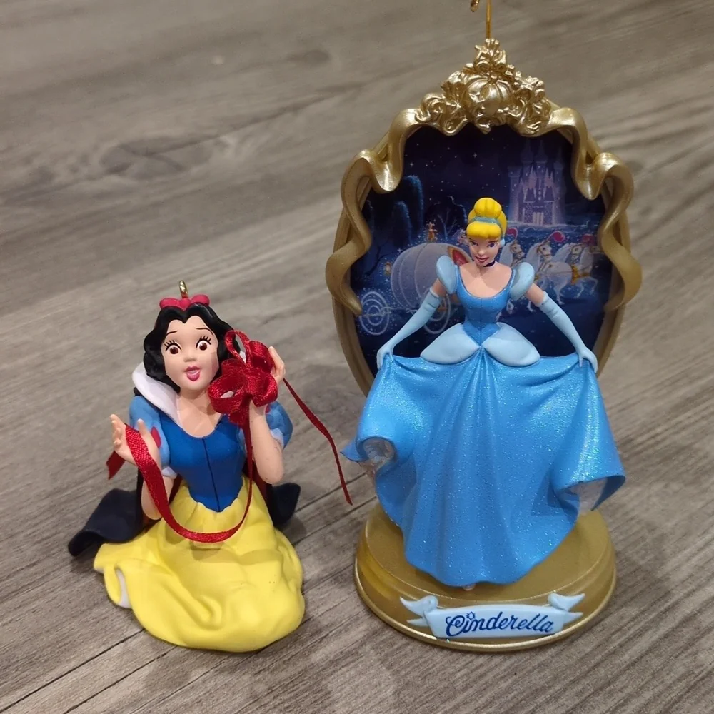 Set of two Hallmark Keepsake Disney Ornaments 1997 edition